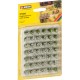 Grass Tufts XL "Blooming" (white, 42pcs, 12mm)