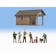 HO Scale Forest Work (building & figures)