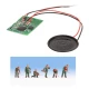 HO Scale Felling Trees Figures w/Sound