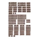 HO Scale Garden Fences (Length: 2700.00mm)