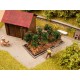 HO Scale Tomato Plants (Length: 30mm, Width: 60mm)
