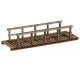 HO Scale Small Footbridge (length: 60mm, width: 22mm, height: 13mm)
