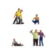 HO Scale Drunk People