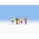 HO Scale Parents & Children (7 figures)