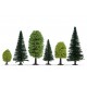 N, Z Scale Mixed Forest (25 trees, 3.5 - 9cm)