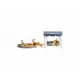 N Scale Parents & Children Assembled and Painted Miniatures
