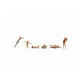 N Scale Bathers Assembled and Painted Miniatures