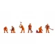 TT Scale Railway Construction Crew (6 figures)