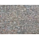 HO Scale Quarrystone Wall Multicol (3D Cardboard Sheet, 250 x 125mm)