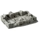 HO Scale Cemetery (19 x 13.5 x 5 cm)