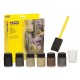 Nature Paints Set 6 Colour Concentrates (20ml each, 1 mixing cup, 1 sponge dabber)
