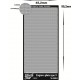 Engraved Plate for Making Anti-slip Surfaces in various scales (45mm x 90mm) type 3