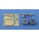 1/48 Focke-Wulf Fw 189 Main & Tail Wheel & Tail Wheel Bay Set