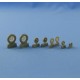 1/48 Wheels & Weighted Tyres for Messerschmitt Bf.109 F-2, F-4, G-2 ("Continental" tyres)