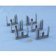 1/48 US Bomb 500 Lbs Mk-82 Snakeye w/Mk15 Mod IV Fin (6 Sets: 4 Different Nose+Decal)