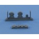 1/72 WWII Soviet Lavochkin La-5/F/FN Fighter Wheels Set (No Mask Series)