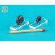 1/72 Messerschmitt Me.262 Type 2 Wheels Set (No Mask Series)
