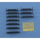1/350 German Kriegsmarine Life Rafts - Type SA1b-VW58 (50pcs, Resin+PE)