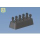 1/350 IJN 30cm Deck Lamps (10pcs, Resin)