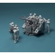 1/350 US Navy Bofors Twin Mount With Mk-51 Director Crew (66 figures)