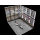 1/48 Airfield Tarmac Sheet: Soviet Fighter Hangar Set (3 sheets)