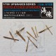 1/700 WWII Kriegsmarine 10.5cm Metal Barrel Set (12 Barrels)
