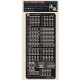 1/700 WWII IJN Warship Nameplates (1 Photo-Etched Sheet)