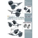 1/35 WWII German Sd.Ah.51 3D Print kits
