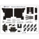 1/72 20mm Flakvierling 38 Detail Parts Upgrading Suit for Orange Hobby #G72-200