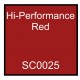 Acrylic Lacquer Paint - Solid Colour Hi-Performance Red (30ml)