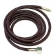 1/8" 6-Foot Nylon Braided Air Hose w/Couplings