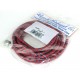 1/8" 8-Foot Nylon Braided Air Hose w/Couplings