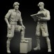 1/35 British RAC officers North Africa set (2 figures)