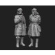 1/35 Soviet Tank Officers In Sheepskin Coat Set (2 figures)