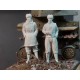 1/35 German Tank Officers in Winter Coat Set