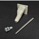 1/35 StuG IIIG Topfblende Mantlet with KwK40 Gun (Final muzzle brake)