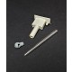 1/35 PzKpfw IV F2/G Mantlet with KwK40 L43 Gun (Early muzzle brake)