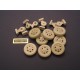1/35 Road Wheels for SdKfz 231/232 8 Rad (with spare) (8pcs)