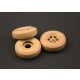 1/35 Road Wheels with Spare for WWII German SdKfz.9 "FAMO" (2 wheels & 1 spare)