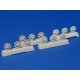 1/35 Steel Return Rollers for WWII German StuG III (Pattern A)