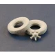 1/35 WWII Drive Wheels (2pcs) for SdKfz.7 (Late Pattern)