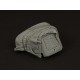 1/35 German Mercedes 1500 Engine Deck with Canvas Cover for Miniart kit