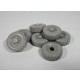 1/35 MTVR M24 Road Wheels (Goodyear )