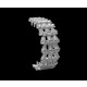 1/16 Type 94 Tankette Tracks For Takom Kit
