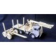1/35 KAMAZ Timber & Pole Trailer Conversion Set for Trumpeter/ICM Kamaz-4310 kits
