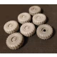 1/35 Ural-4320 Trucks Vi3 Wheels for Trumpeter kits