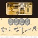 1/35 German KS600 Motorcycle and Sidecar Detail Parts Set for Tamiya #35384