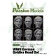 1/35 WWII German Soldier Head Set (6pcs)