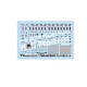 1/35 WWII German Howitzer WESPE "Italian Front" Decal Set for Tamiya kits #35358/35200
