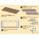1/35 T-34 series 3D Engine Panel Set for Tamiya #35049/35059/35072/35093/35138/35149